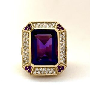 Elite Double Diamond Row Ring