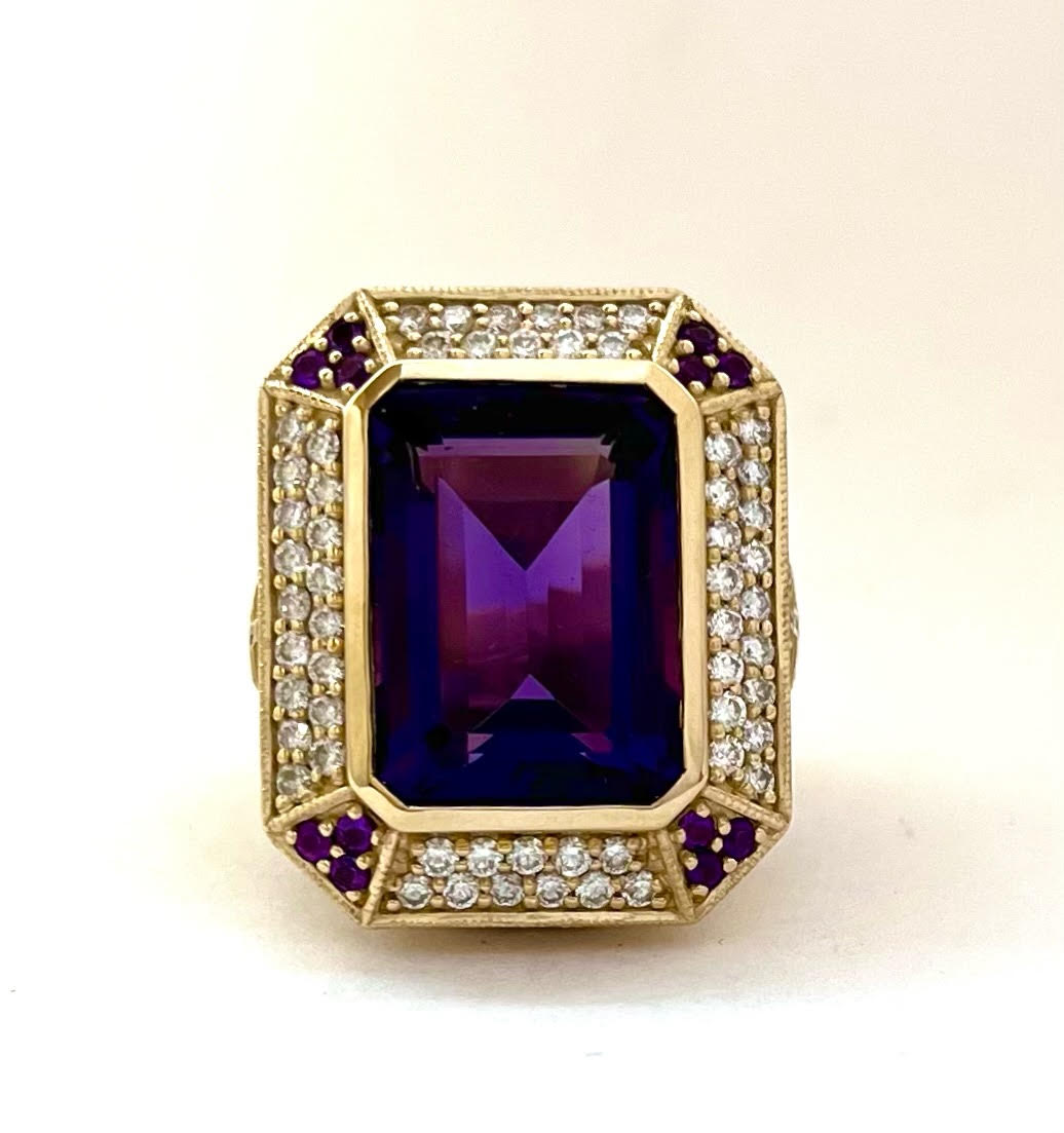 Elite Double Diamond Row Ring