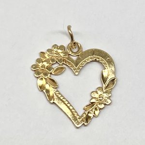 14KY Heart Pendant