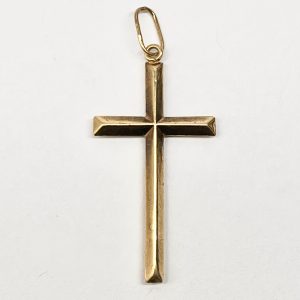 14KY Cross Pendant